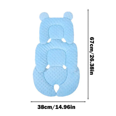 Baby Stroller Seat Cushion Pad for Car Puchair Liner Mat Thicken Cotton Breathable Cart Mattress Infant Baby Pram Accessories