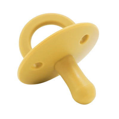 1PCS Silicone Baby Pacifier Food Grade Silicone Newborn Soother BPA Free Solid Color Dummies Silicone Nipple Baby Sutff