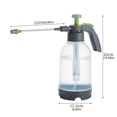 2L Hand Pressure Water Sprayer Air Compression Pump Garden Sprayer Sprinkler Disinfection Watering Can for Watering Flowers