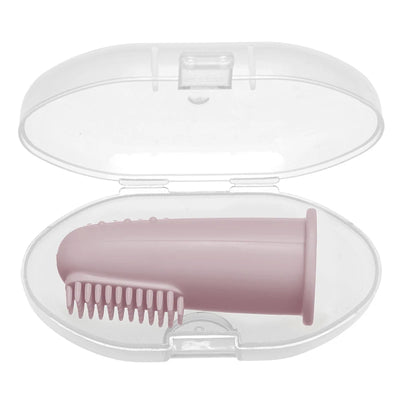 1pcs Children Teether Oral Care Cleaning Brush Baby Health Finger Toothbrush New Born Baby Items Travel Portable Accessories