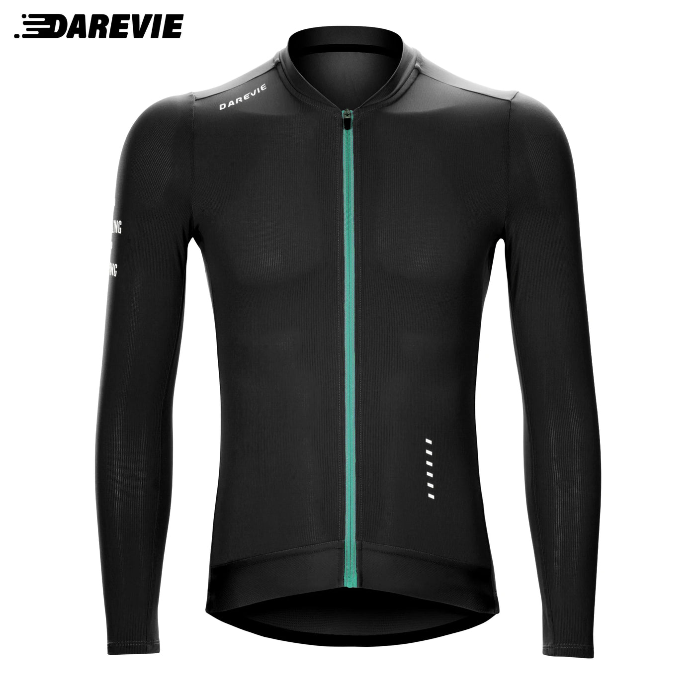 DAREVIE Cycling Jersey Long Sleeve Men Women 2025 Cool Feel Man Cycling Maillot Breathable Quick Dry SPF 50 Slim Fit Small Size