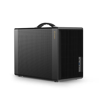 Power Train P40 Mesh MATX Desktop Case Handheld DIY Mini Compact ITX Computer Chassis Supports 350mm Graphics Card Black/White