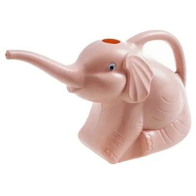 Cute Elephant Tortoise Shape Plastic Watering Can Home Patio Lawn Gardening Tool Watering Pot for Outdoor Irrigation Water Spray
