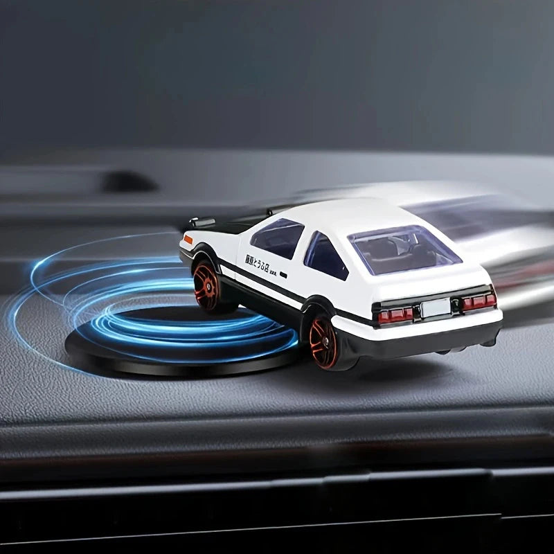 DRIFTING CAR DASHBOARD ORNAMENT – FUN MOVING VEHICLE DECORATION