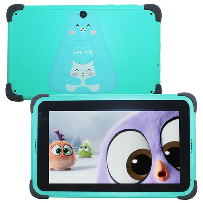 Used Tablets 7'' Android Children Tablet  2GB 32GB 4-Core Tablet for Kids 1024x600 IPS Dual Wifi 5G 3000mAh NO Tab Holder