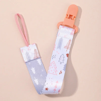 1PC BABY CARTOON PACIFIER CLIP CHAIN WITH FIXED BUTTON, ANTI-DROP BUCKLE STRAP, SOOTHER CHAIN FOR BABY FEEDING GIFT