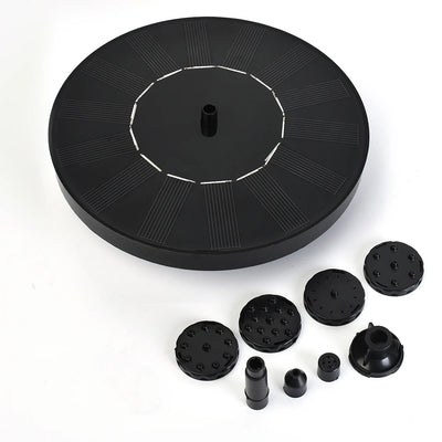 New Solar Water Fountain Pool Pond Waterfall Garden Decoration Buildings Outdoor Bird Bath For Solarna Panel Powered Water Pump