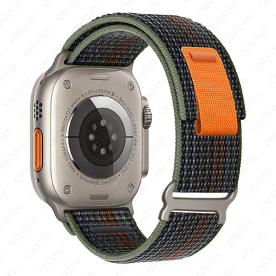 Trail Strap For Apple Watch Ultra 2 Band 49mm 45mm 44mm 42mm 40mm 41mm 38mm Nylon bracelet correa iwatch series10 9 8 7 6 5 4 SE