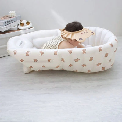 2025 New Inflatable Bathtub for Infants and Young Children, High Beauty Baby PVC Bathtub, Foldable Bathtub, Gaming Pool