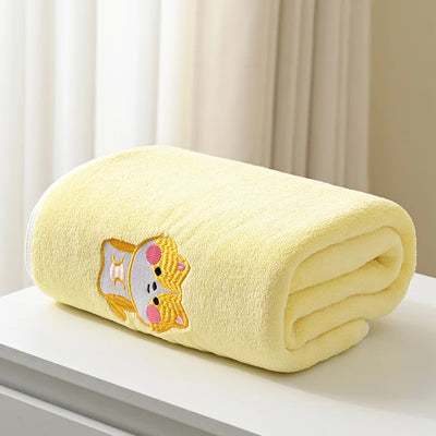 New Baby bath towel 43*41 inches children super soft absorbent baby bath absorbent quick drying towel quilt coral velvet blanket