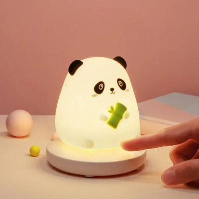 Newest Official Genshin Impact Hu Tao LED Night Light USB Rechargeable Silicone Night Lamp Table Lamp for Bedroom Decor Gifts