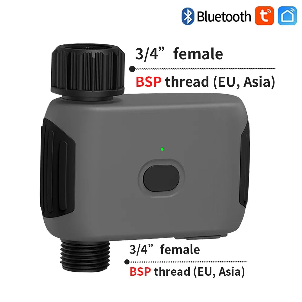 TNCE Smart Tuya Bluetooth Garden Water Timers  Rain Delay Programmable Automatic Sprinkler Drip Irrigation Valve Support Alexa