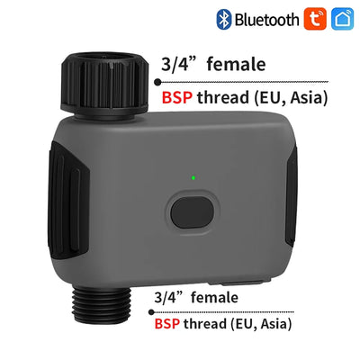 TNCE Smart Tuya Bluetooth Garden Water Timers  Rain Delay Programmable Automatic Sprinkler Drip Irrigation Valve Support Alexa