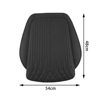 PU LEATHER FRONT CAR SEAT COVER – UNIVERSAL CUSHION PROTECTOR & AUTO SEAT PAD