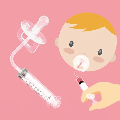 Baby Pacifier Medicine Dispenser Kit Oral Feeding Syringe Toddler 10ml Liquid Dropper Feeder Utensils Kid Health Feeding Tools