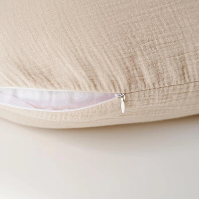 2PCS/set Nursing Pillow Cover for Breastfeeding Pillows Ultra-Soft Muslin Cotton Baby Nursing Pillow Fits Newborn Feeding Pillow