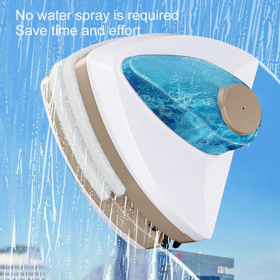 Double Sided Magnetic Glass Window Cleaning Tool, Automatic Water Discharge Double-layer Wiper, Household Special Window Cleaner