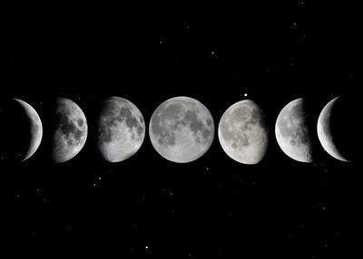 Black White Art Moon Phase Posters Aesthetic Canvas Prints Painting Wall Picture for Living Room Bar Cafe Home Decor Cuadros
