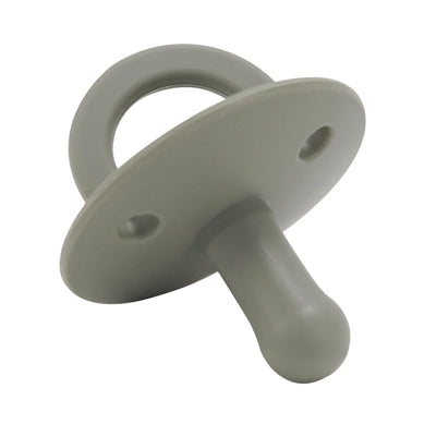 1PCS Silicone Baby Pacifier Food Grade Silicone Newborn Soother BPA Free Solid Color Dummies Silicone Nipple Baby Sutff