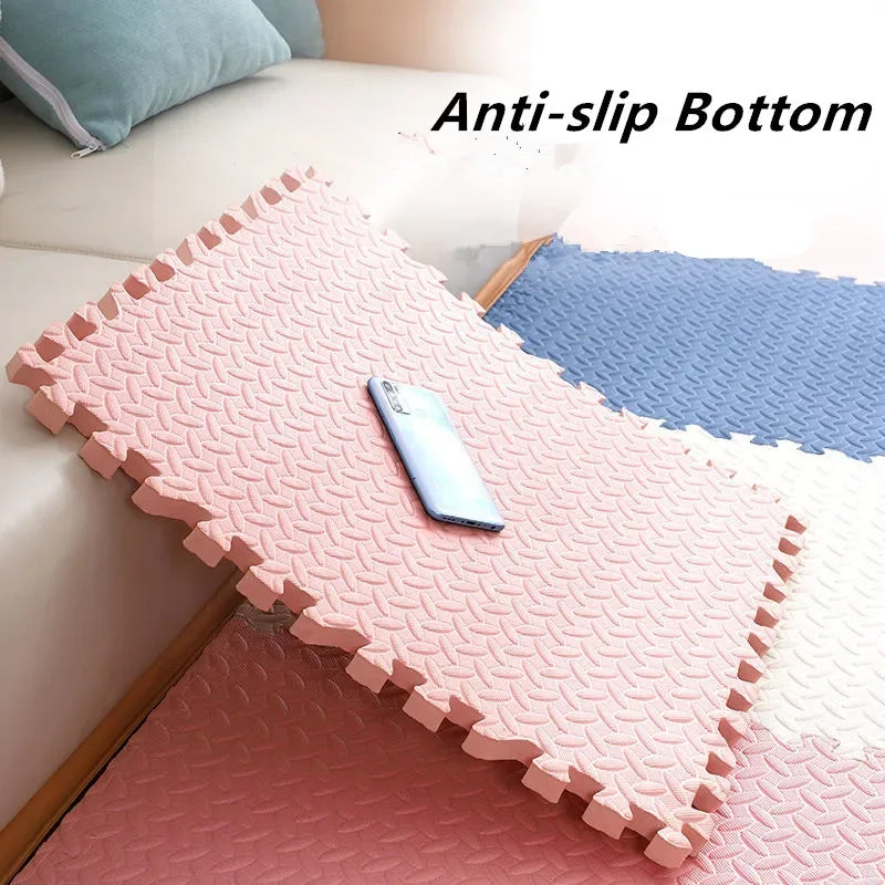 Tatame Puzzle Mat Thick 1.2cm Baby Game Mat 60x60cm Play Mats 16PCS Baby Play Mat Baby Activity Gym Game Mats Floor Mat Foot Mat