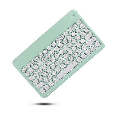 10-INCH SPANISH/ENGLISH BLUETOOTH KEYBOARD – WIRELESS RECHARGEABLE UNIVERSAL KEYBOARD FOR IPAD AIR/PRO, PHONE, TABLET, LAPTOP