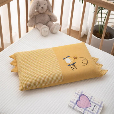 Cartoon Pattern Children's Pillow Removable Washable Baby Pillow with Zipper Household Breathable Cotton Boys Girls Pillow