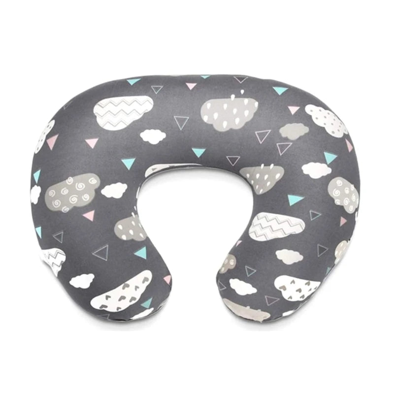 Baby Nursing Pillow Cover Newborn Maternity Breastfeeding Pillow Cover Print U-shape Nursing Pillow Breathable Slipcover