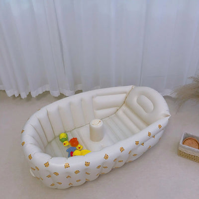 2025 New Inflatable Bathtub for Infants and Young Children, High Beauty Baby PVC Bathtub, Foldable Bathtub, Gaming Pool
