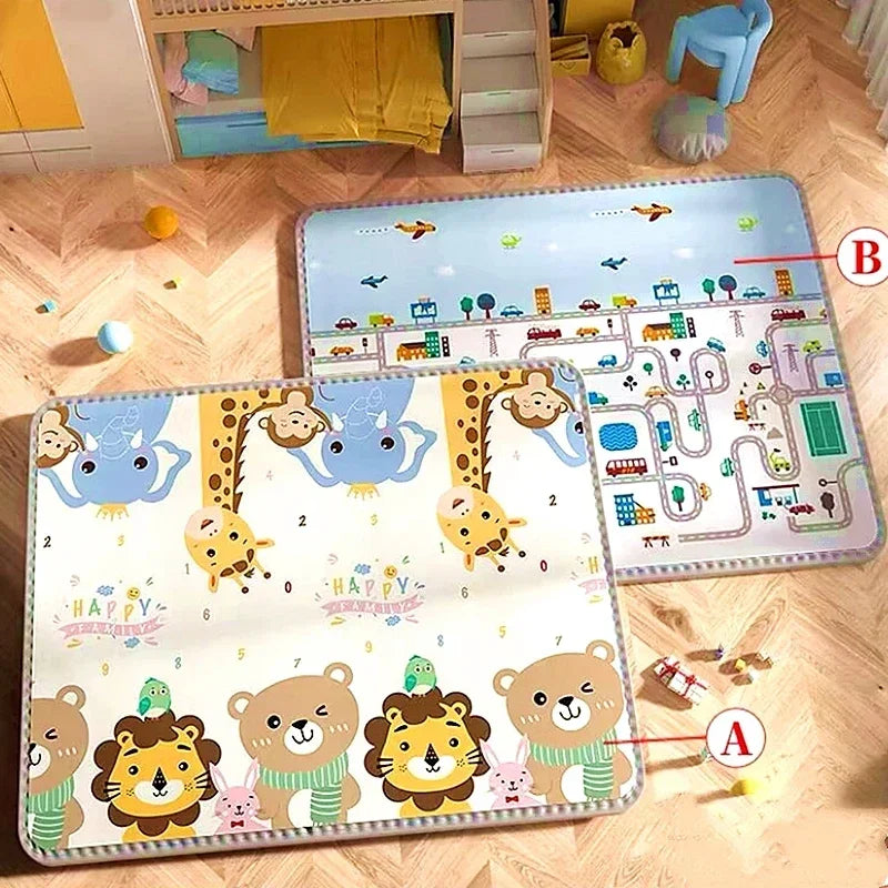 200cmX180cm Children's Safety Mat Rugs Large Size Non-toxic High-quality Baby Activity Gym Crawling Play Mats Carpet Baby Games