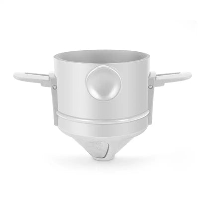 Coffee Filter Stainless Steel Easy Clean Portable Foldable Reusable Coffee Funnel Paperless Pour Over Holder Coffee Dripper