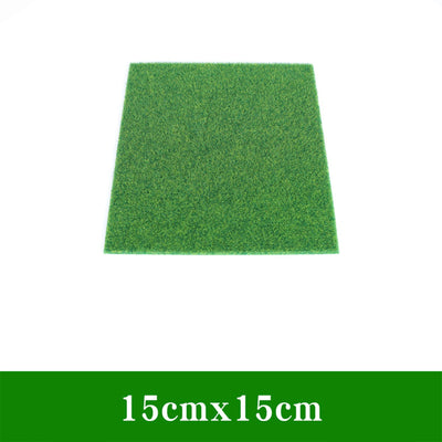 Artificial Moss Turf Simulation Grass Mat Garden DIY Micro Landscape Bonsai Decoration Wall Green Lawn Dollhouse Decor 15/30/50c
