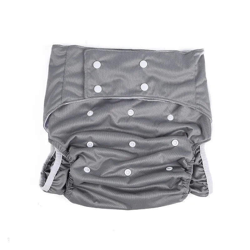 size adjustable reusable adult diaper for elderly washable incontinence underwear waterproof breathable pants for disabled