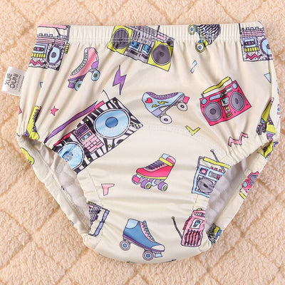 BABY COTTON TRAINING PANTS – WATERPROOF REUSABLE CLOTH DIAPERS FOR TODDLERS BABY UNDERWEAR NAPPIES