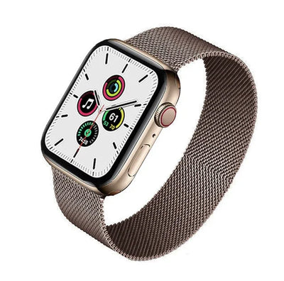 Milanese Loop for apple watch band 44mm 45mm 40mm 41mm 38-42mm pride bracelet iwatch series 9 8 7 6 SE 5 4 3 ultra 2 49mm strap