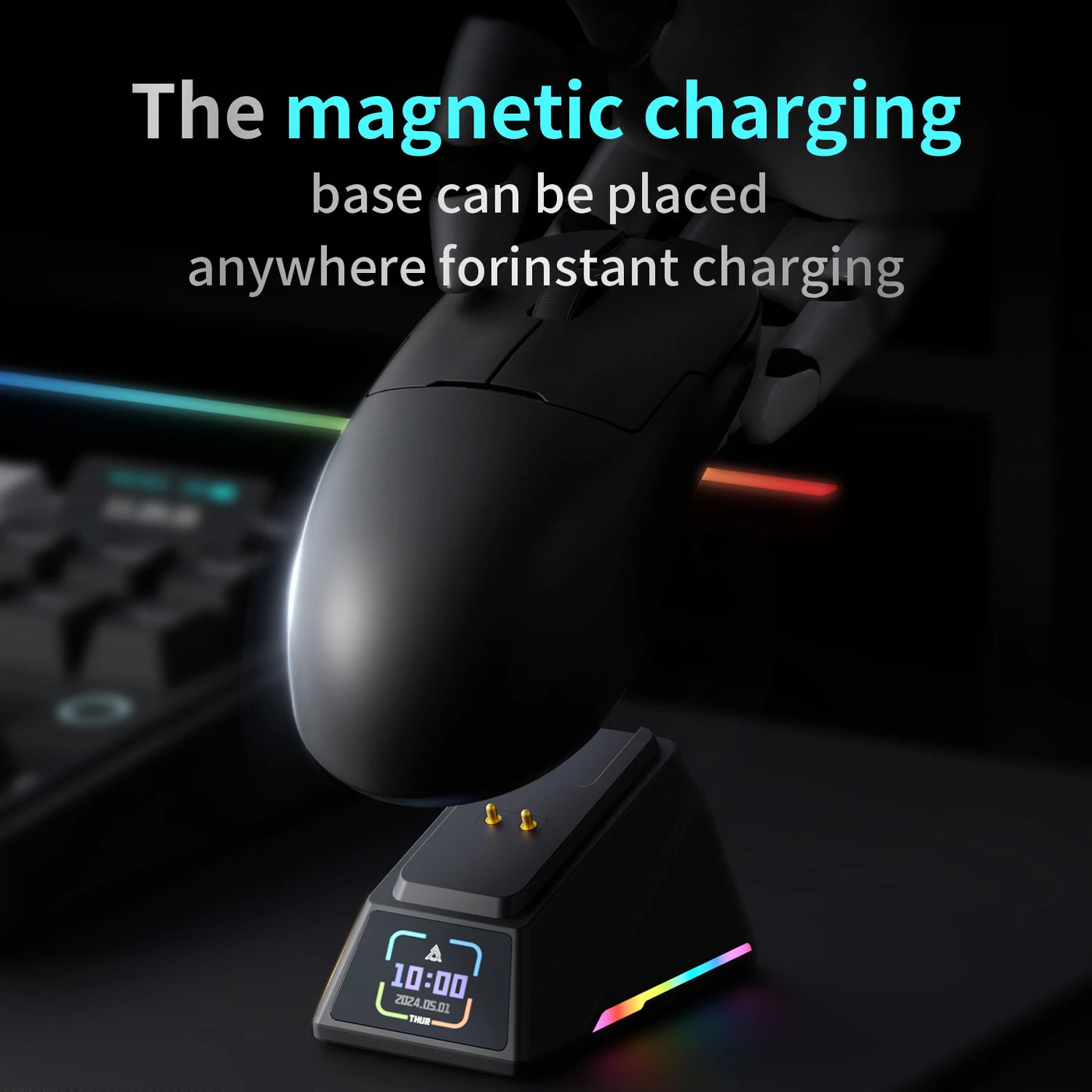 AJAZZ AJ159 AJ159P APEX 2.4G USB Wireless Mouse Bluetooth 2.4G Gaming Mouse 26000 DPI Mice for Gamer Mouse PC Laptop