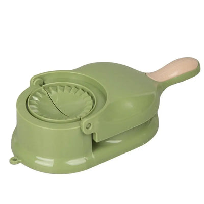 2in1 Dumpling Maker DIY Wrapper Presser Manual Ravioli Empanadas Dough Skin Molder Machine Multi-function Household Kitchen Tool