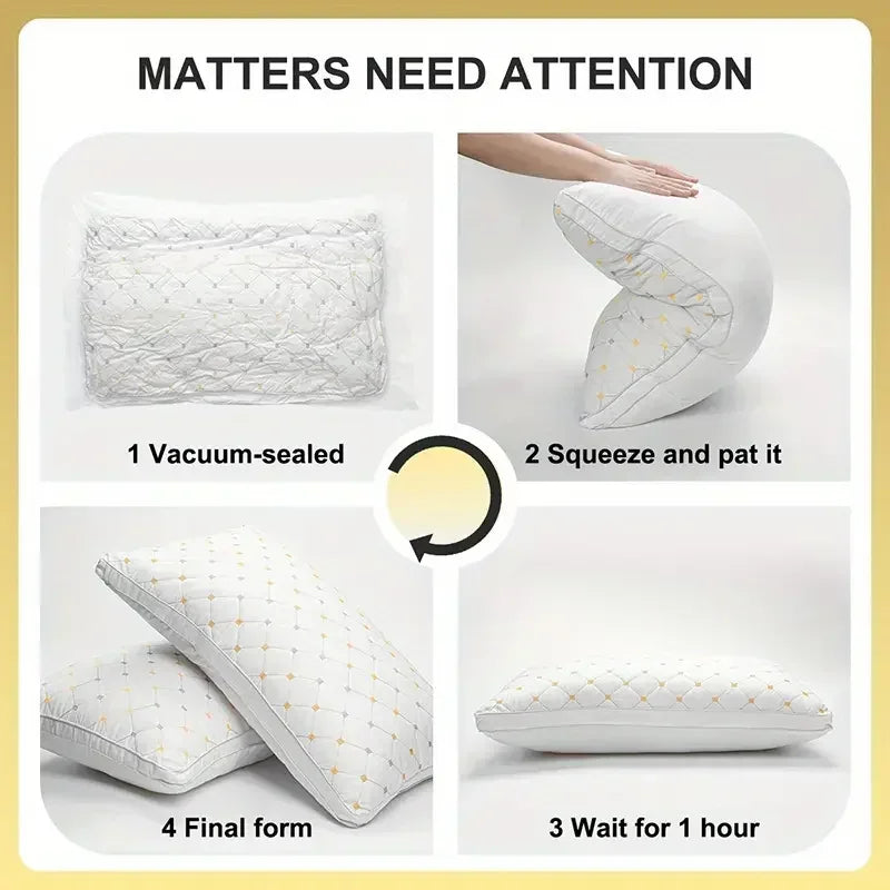 Hotel Pillows Specifically Designed for Cervical Spine Protection and Sleep Aid Home Use Dormitory Single Pillow Core
