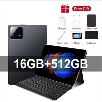 2024 Original Xioami Pad 6S Pro Tablet Android14 Snapdragon888 11Inch HD 16GB+1TB 12000mAh 5G Dual SIM Bluetooth WiFi GPS Tables