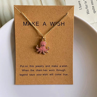 Lovely Starfish Necklace for Women Girl White Blue Black Pink Color Fashion Choker Necklace Gift For Friend Wholesale Jewelry