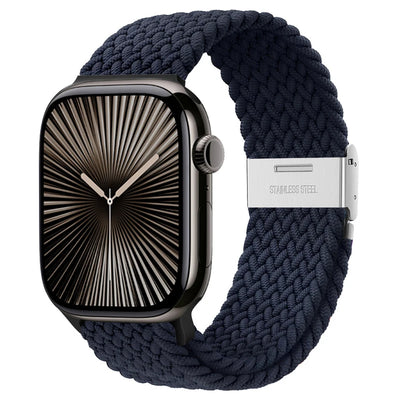 Strap For Apple watch band 46mm 45mm 44mm 49mm 40mm 41mm 42mm Braided loop correa bracelet iWatch series 10 8 9 7 5 se 6 4 Ultra