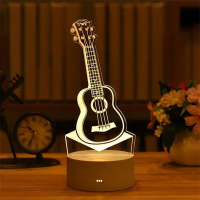 3D Lamp Acrylic USB LED Night Lights Neon Sign Lamp Xmas Christmas Decorations for Home Bedroom Birthday Decor Wedding Gifts