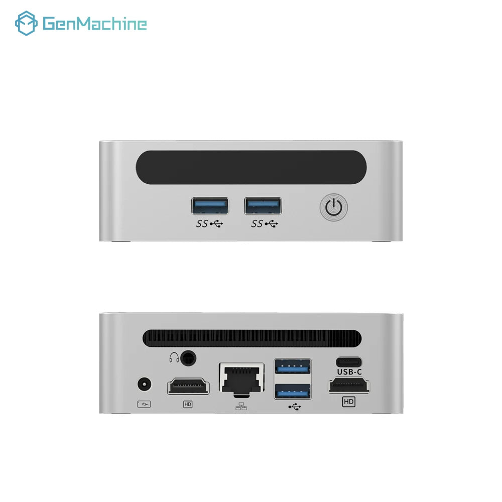 GenMachine Mini PC Ryzen 5500U ES Windows 11 DDR4 3200mhz WiFi6  gaming pc Diy Gaming Computer Ordenador Mini Pc Gamer