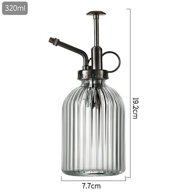 1pc Plant Flower Glass Garden Watering Pot Mister 300ml Water Cans Sprayer Bottle Spray Irrigation Supplies Hairdressing Tool