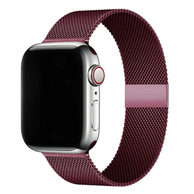milanese Loop Band for apple watch Strap Ultra 49mm 45mm 44mm 41mm 40mm Metal Wristband bracelet iwatch series 9 8 7 6 5 4 3 SE