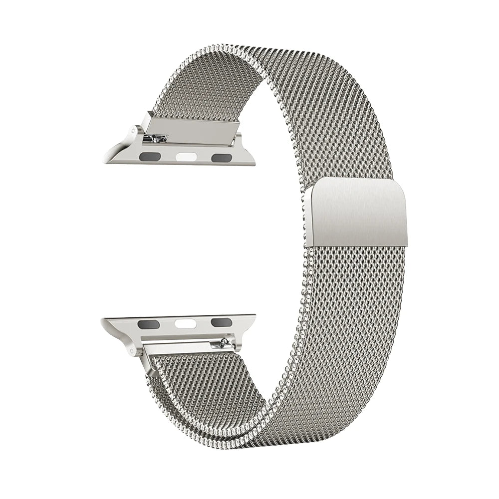 Milanese Strap For Apple Watch Ultra 2 49 46mm 42mm 44mm 40mm 45mm 41mm 38mm Bracelet For iWatch Series 10 9 3 6 5 SE 7 8 Strap