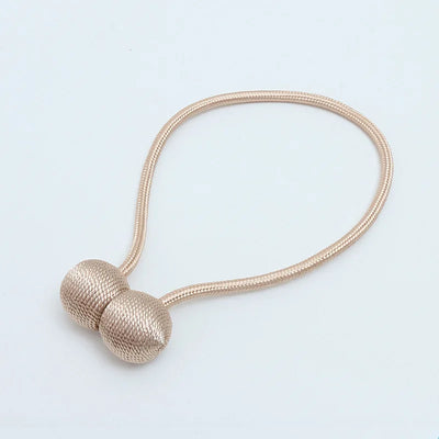 MAGNETIC BALL CURTAIN TIEBACKS – HOLD BACK CLIPS & HOOKS