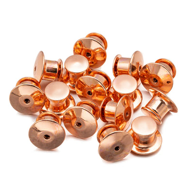 10/20Pcs Metal Locking Pin Back Locking Pin Keeper Clasp DIY Backing Brooch Lapel Safety Hold Lock Jewelry Making Accessories