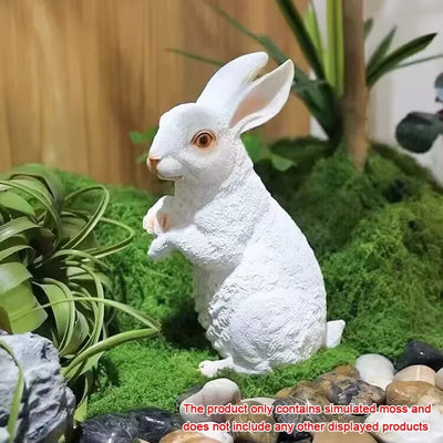 Fake Moss Artificial Green Moss for Potted Plants Fairy Garden Accessories Home Garden Lawn Floor Ornament Landscape Decor
