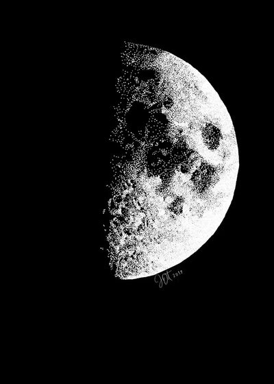 Black White Art Moon Phase Posters Aesthetic Canvas Prints Painting Wall Picture for Living Room Bar Cafe Home Decor Cuadros