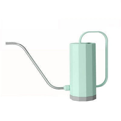 1000ml Plant Watering Can Stainless Steel Curved Mouth Watering Pot Household Removable Nozzle Multi-function Bonsai Garden Tool
